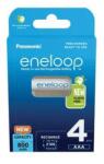 Panasonic Tölthető elem, AAA mikro, 4x800 mAh Ni-MH, PANASONIC Eneloop