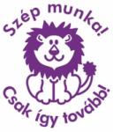 COLOP Bélyegző, motivációs, Szép munka! Csak így tovább! , COLOP N43-kék, lila - oneclick