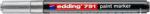 edding Lakkmarker, 1-2 mm, EDDING 791, ezüst