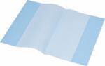Panta Plast Füzet- és könyvborító, A5, PP, 80 mikron, narancsos felület, PANTA PLAST, kék