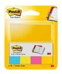 3M Jelölőcímke, papír, 4x50 lap, 20x38 mm, 3M POSTIT, ultra vegyes - oneclick