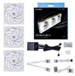 Lian Li Li UNI FAN TL 120 ház hűtő ventilátor fehér 3db (12TL3W) (12TL3W)