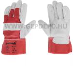 POLROK SS-1021 rakodókesztyű, piros/szürke - XXL/10 (DKMFG-SS-1021-10)