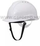 Procera Bratek-3 szellőző munkavédelmi sisak állszíjjal, fehér (PROC-BRATEK-3-WH)