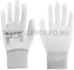 POLROK 600W PU mártott kesztyű, fehér - XXXL/11 (DKMFG-PK-600-WH-11)