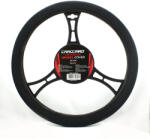 Carguard Kormányvédő - 38 cm - HVA005 - csúszásmentes, masszírozó golyókkal - fekete (55758BK)