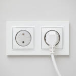 Family Collection Konnektorvédő vakdugó szett - SK / CZ - műanyag - fehér - 6 db / csomag (57058D)