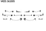 Skf Set reparatie brate puntea fata SKF pentru AUDI A4 B5, A6 C5; SKODA SUPERB I; VW PASSAT B5, PASSAT B5.5 1.6-4.2 11.94-03.08 (VKDS 361005)