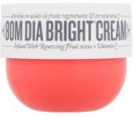 Sol De Janeiro Bom Dia Bright Cream bőrélénkítő és bőrkisimító testápoló krém szilva, jázmin és vanília illatával 240 ml nőknek