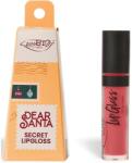 puroBIO cosmetics Dear Santa SECRET luciu de buze rezistent în ambalaj cadou culoare 044 4.4 ml