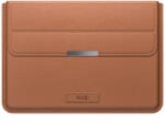 INVZI 8666499 Skórzane Etui/pokrowiec Funkciós állvánnyal Macbook Pro/air 13"/14" Bőrtok Barna