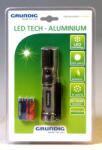 Grundig TORCH-9LED-ALU Elemes LED Elemlámpa 60 lumen - Fekete (TORCH-9LED-ALU 3AAA-GR)