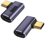 PremiumCord USB C 4.0 40Gbit/s 90 fokos adapter (KUR31-40) (KUR31-40)