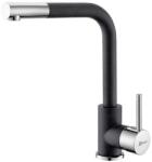 Metalac - Xgranit LUX Metalac T03816 Mosogató Csaptelep - Szemcsés Fekete (T03816)