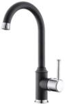 Metalac - Xgranit Arc N Metalac T03800 Mosogató Csaptelep - Szemcsés Fekete (T03800)