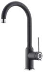 Metalac - Xgranit Classy Metalac T03808 Mosogató Csaptelep - Szemcsés Fekete (T03808)
