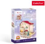 CubicFun PUZZLE 3D LED CASA DE VACANTA 116 PIESE (CUP634h)