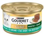 Gourmet Gold Terrine pástétom Nyúllal nedves macskaeledel 12x85g