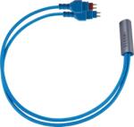 Dekoni Audio Audio Ensemble Oversplit HD600 Cablu pentru căşti (<![CDATA[CBZ-Y-CL-600]]>)