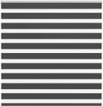 vidaXL zebrafüggönnyel fekete szövetszélesség 145, 9 cm poliészter (4014219)