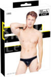 Black Level - klasszikus, lakk férfi tanga (fekete) - szexaruhaz