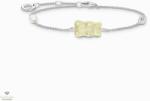 THOMAS SABO x HARIBO fehér gumimaci kristályüveg karkötő 19 cm - A2151-052-14-L19