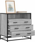 vidaXL Шкаф с чекмеджета Grey Sonoma 70x41x70 cm Инженерна дървесина (849087)
