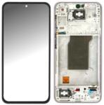 Samsung GH82-34307A Gyári Samsung Galaxy A35 OLED kijelző érintővel levendula kerettel, előlap (Levander) (GH82-34307A)