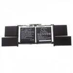VHBW notebook akkumulátor csere Apple 020-02391, 820-01095, 080-333-4000 - 7300 mAh 11, 4 V Li-polimer, fekete (WB-888201630)