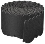 Nature dekoratív ágyásszegély fekete 3mm vastag 13cm x 12m (6040652)