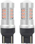 AMiO -02581 LED izzók CANBUS 24SMD T20 WR21/5W Red Red 12V 24V (02581)