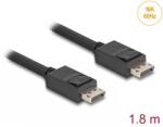 Delock Cablu Displayport 16K60Hz/8K120Hz/4K240Hz 80Gbps 1.8m, Delock 81175 (81175)