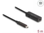 Delock Cablu prelungitor activ USB type C 10 Gbps T-M 5m, Delock 80028 (80028)