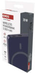 EMOS Powerbank WI 522, 5 000 mAh, 20 W+Wireless, kék B0555BL (B0555BL)