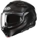 HJC Cască de motocicletă rabatabilă HJC F100 negru carbon (HJC190430) - motozem - 2 180,70 RON