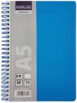 PAPERLAND Caiet cu spirala A5, 80 file, coperta plastic, matematica, PAPERLAND (24000387)
