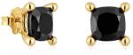 Tous aranyozott ezüst fülbevaló Color Black 1004222800 - ezüst Univerzális méret
