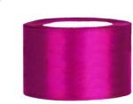  3, 8 cm-s szatén szalag (25 m) ciklámen (080)