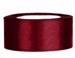  2, 5 cm-s szatén szalag (25 m) bordó (082)