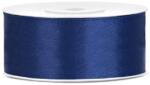  2, 5 cm-s szatén szalag (25 m) sötétkék-074