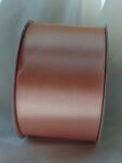  0, 3 cm szatén szalag rosegold (45 m)-612