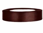  1, 2 szatén szalag barna, 25 m (032)