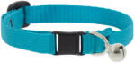  Lupine macska nyakörv (Világoskék/Aqua 1, 25 cm széles CAT csengővel 21-30 cm ) (SSD15027)