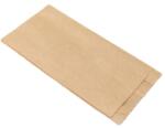 Fiorex Papírtasak oldalredős (pékáru tasak) 120x2x30x250mm, Barna kraft