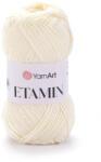 YARNART Etamin gyöngy fonal 423 Krém
