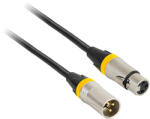 BST Cablu Profesional Xlr Tata - Xlr Mama 5m (18-5593) - artledconcept