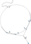 Silenti Jewelry Сребърна гривна за крак "Свобода