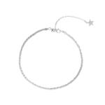 Silenti Jewelry Сребърна гривна за крак "Вълнение
