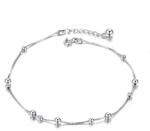 Silenti Jewelry Сребърна гривна за крак "Орнамент