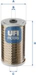 UFI filtru combustibil UFI 26.604. 00 (26.604.00) - automobilus